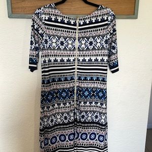 Eliza J Colorful Business Casual Dress
